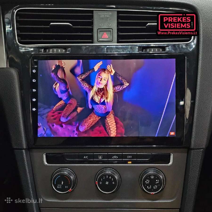 VW Golf 7 android multimedija - nuotraukos Nr. 4