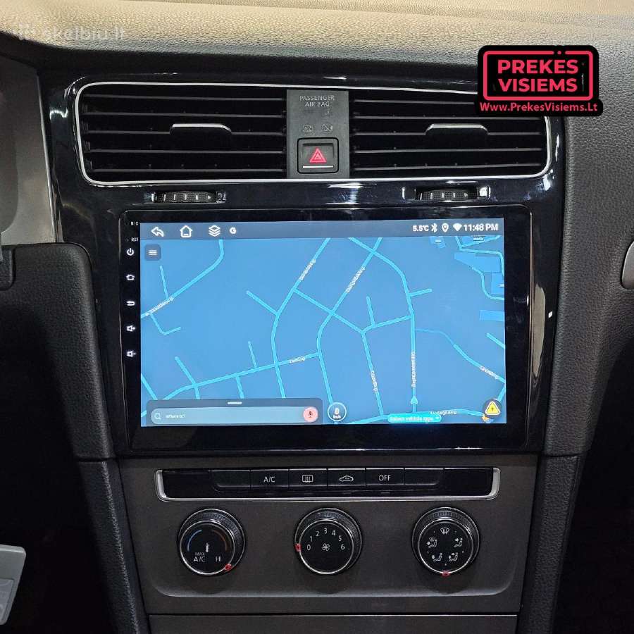 VW Golf 7 android multimedija - nuotraukos Nr. 5