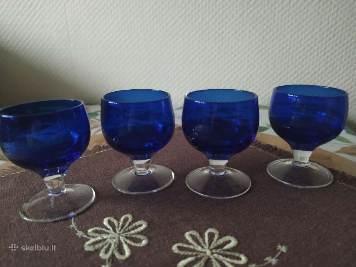 Vintažiniai stikliukai - nuotraukos Nr. 2