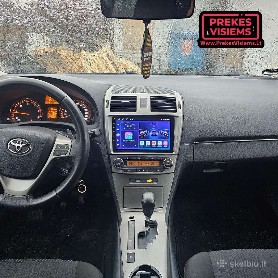 Toyota Avensis T27 2008 - 2015 android multimedija - nuotraukos Nr. 2