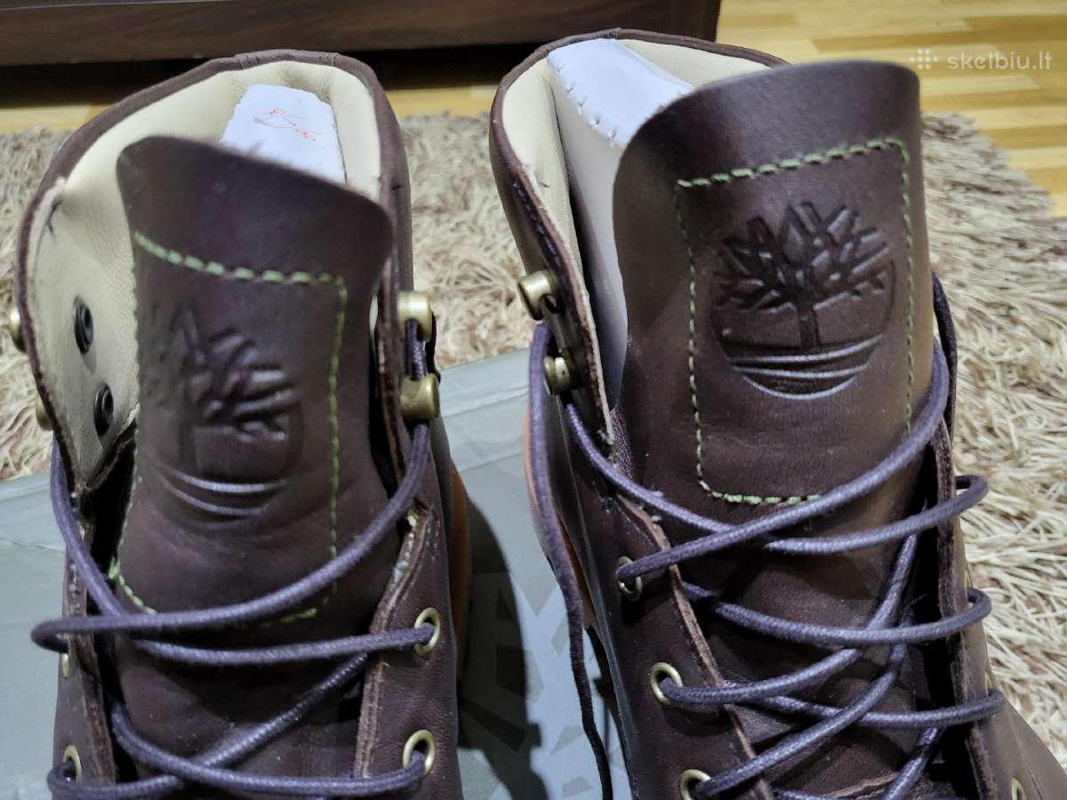 Timberland Vyriski batai naturalios odos - nuotraukos Nr. 3