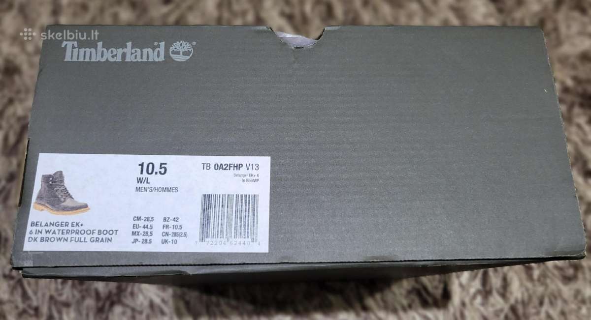 Timberland Vyriski batai naturalios odos - nuotraukos Nr. 8