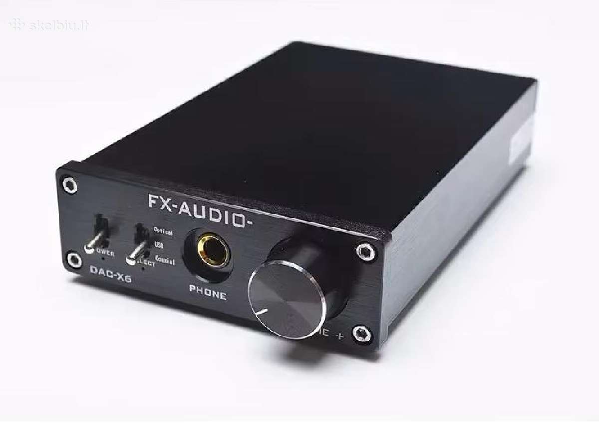 Fx-audio Dac-x6 Mini (dekoderis/stiprintuvas) - Skelbiu.lt