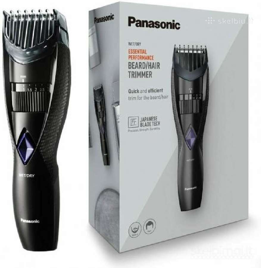 Panasonic belaide plaukų, barzdos kirpimo mašinėlė