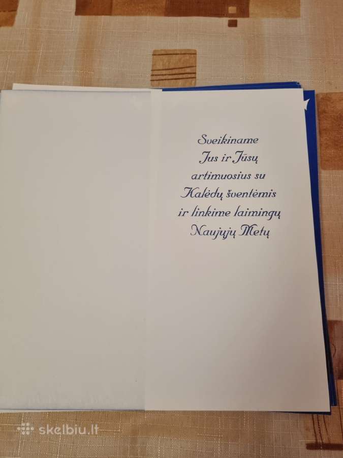 Atvirukai Kalėdoms 20 vnt - nuotraukos Nr. 2