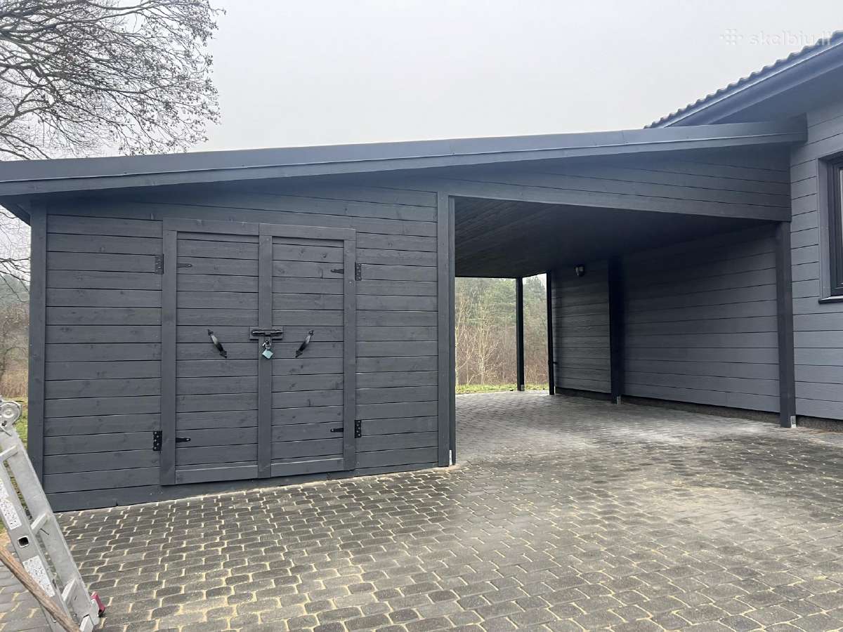 Automobilių stoginės , lauko sandėliukai , Klaipėd - nuotraukos Nr. 4