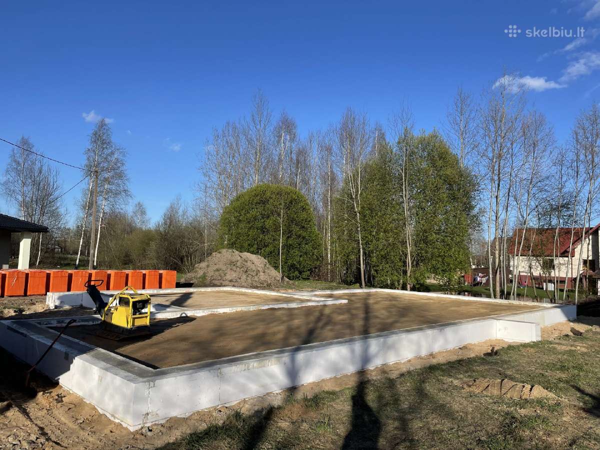 Statybvietės paruošimas, pamatų, įvadų įrengimas - nuotraukos Nr. 30