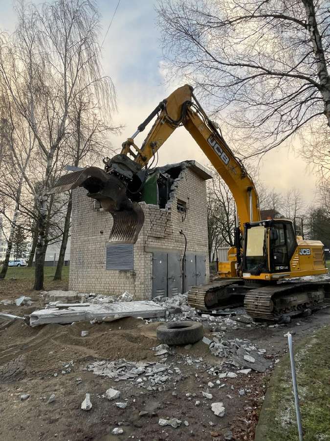 Griovimo darbai, betono atliekų malimas, išvežimas - nuotraukos Nr. 6