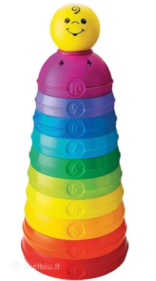 Fisher price piramidė (konstruktorius) - nuotraukos Nr. 2