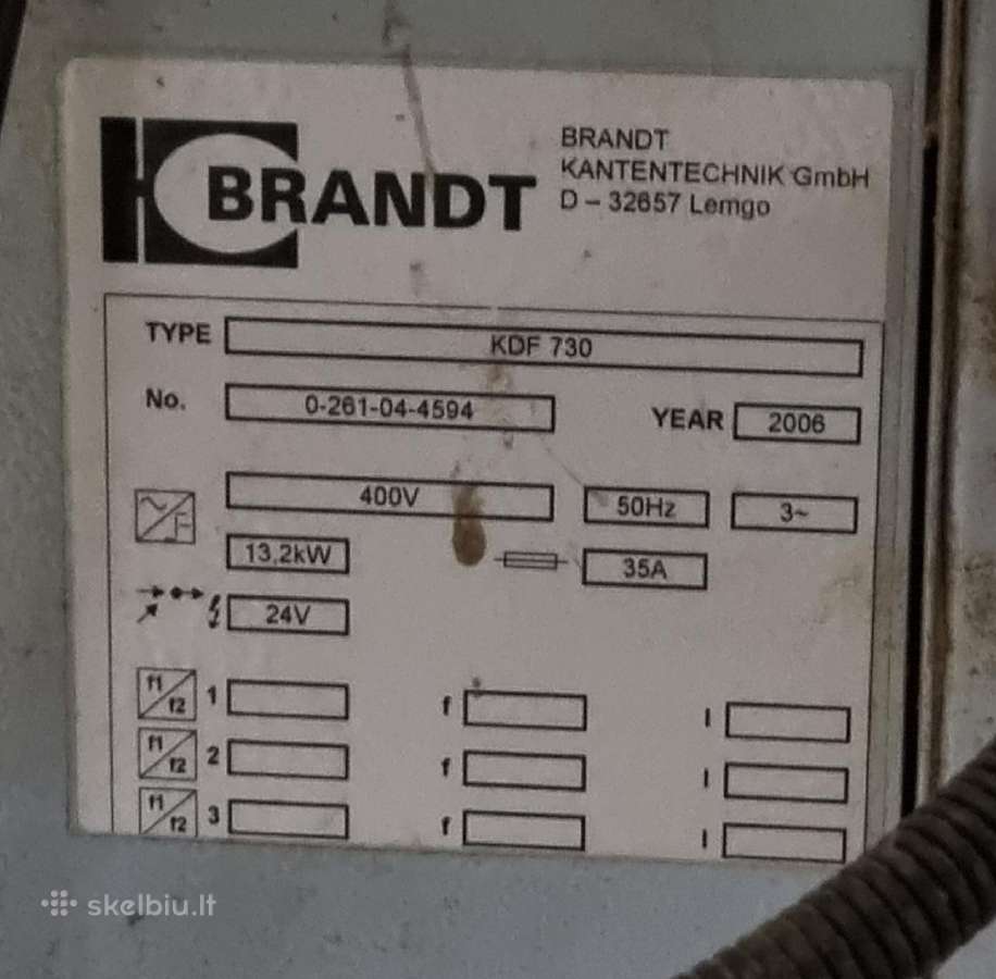 Kantavimo staklės Brandt - nuotraukos Nr. 7
