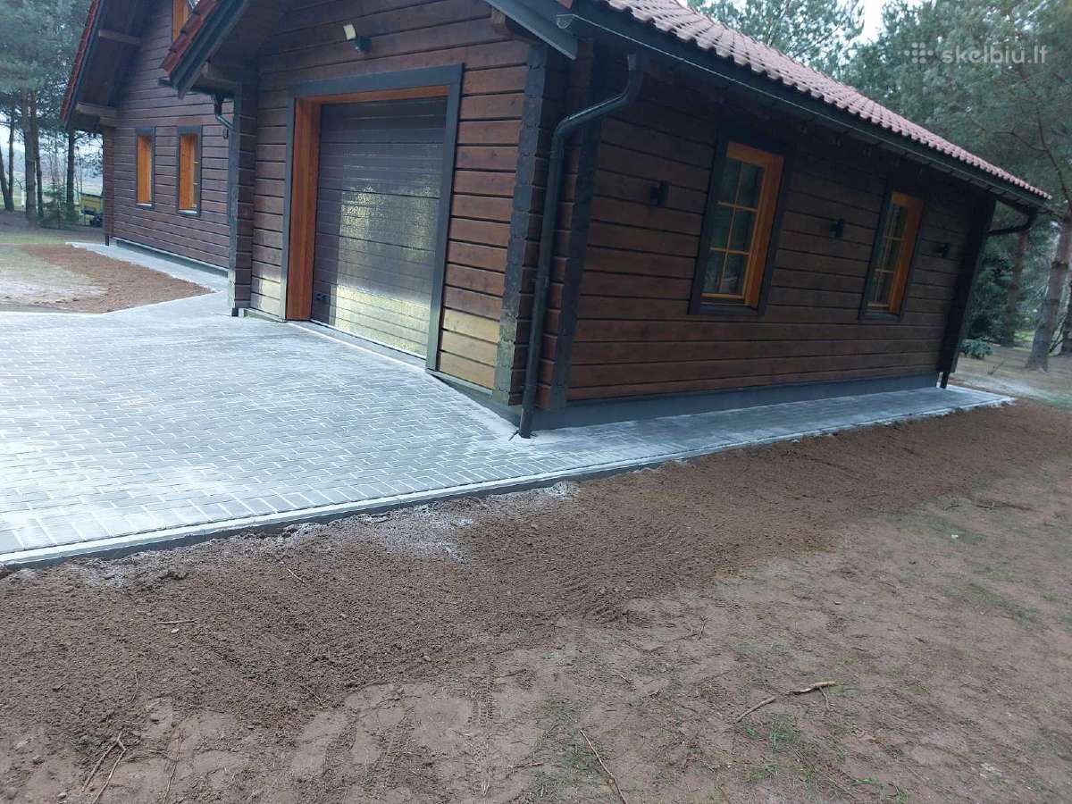 12€ kv trinkelių klojimas pagrindu ruosimas - nuotraukos Nr. 4