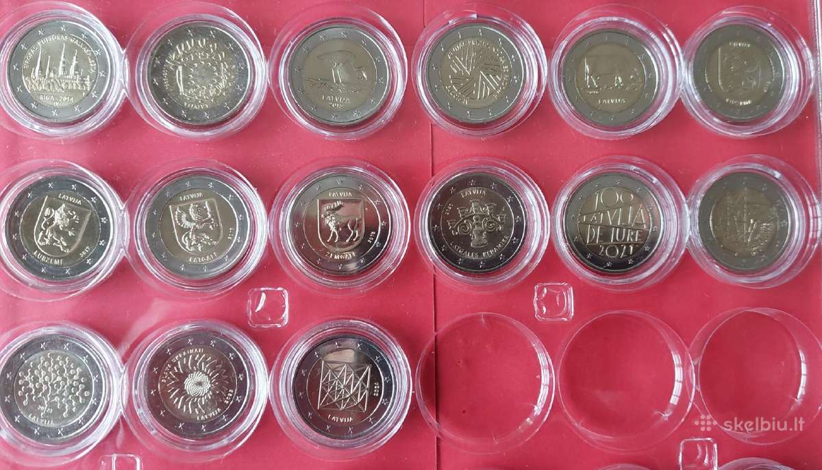 Progines2€ monetos Lietuva,latvija,estija Unc - nuotraukos Nr. 2