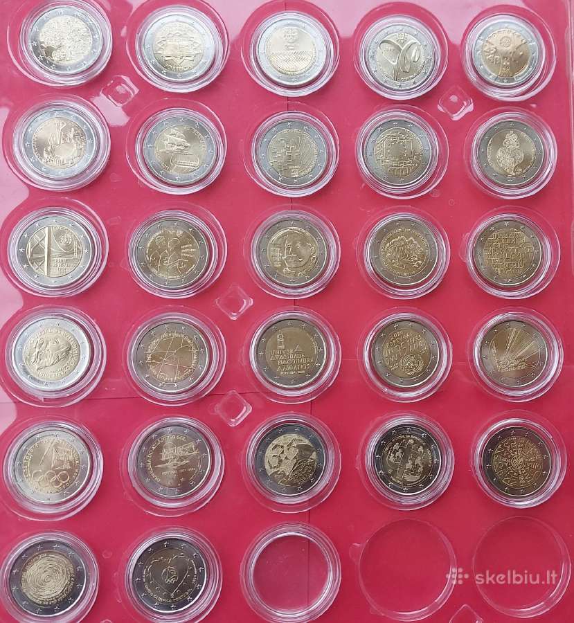 Progines 2€ monetos Portugalijos Unc