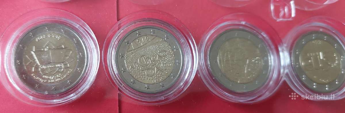 Parduodu proginės 2 € monetas Nr.1