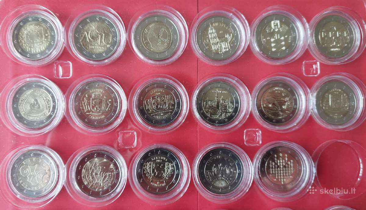 Parduodu proginės 2 € monetas Nr.3