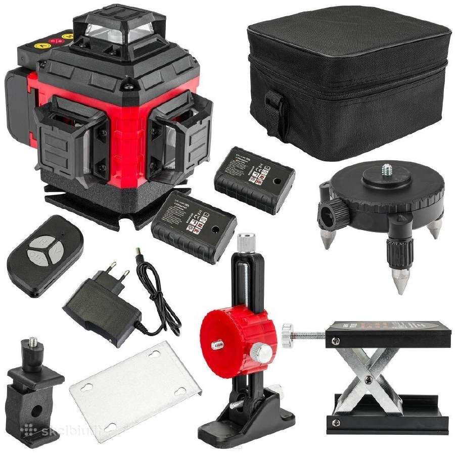 Lazerinis nivelyras 4d 360