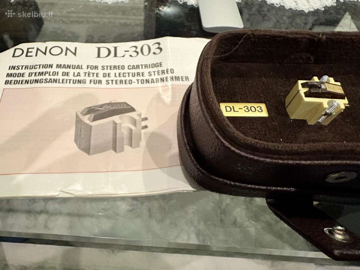Parduodama Denon Dl-303 Mc galvutė - nuotraukos Nr. 3