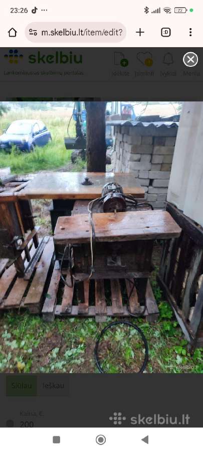 Freza medzio ir gręžimo staklės - nuotraukos Nr. 6