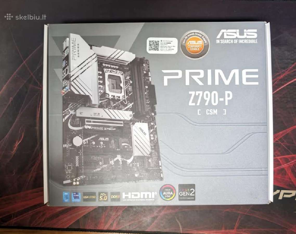 Asus Prime Z790-p Csm - Skelbiu.lt