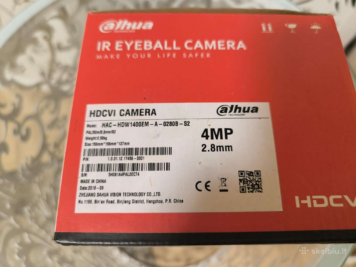 Profesionali kamera Dahua Hdw1400em