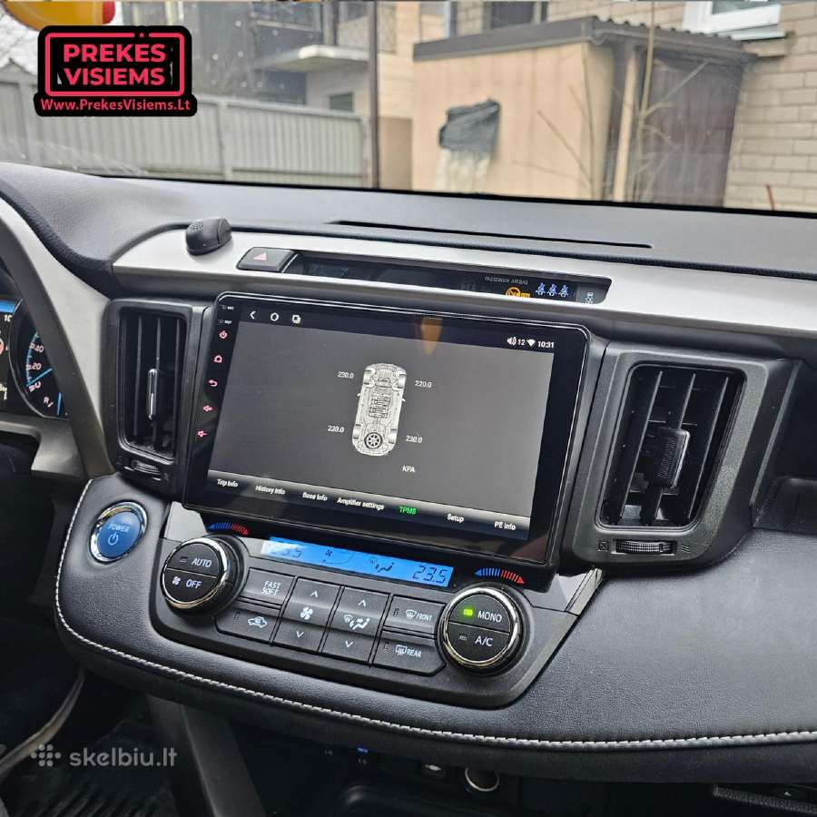 Toyota Rav4 android multimedija 2013 - 2018 - nuotraukos Nr. 5