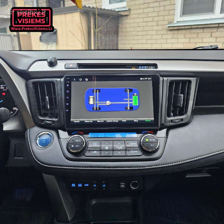 Toyota Rav4 android multimedija 2013 - 2018 - nuotraukos Nr. 7