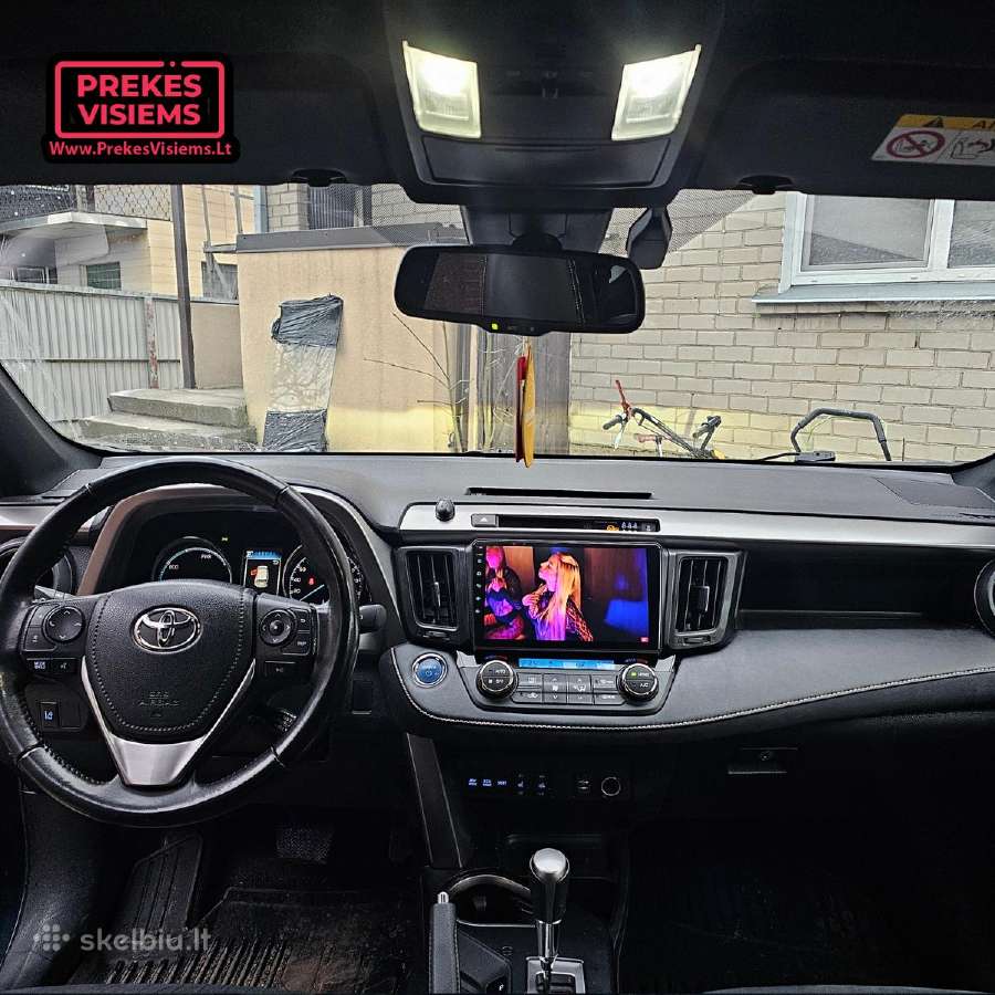 Toyota Rav4 android multimedija 2013 - 2018 - nuotraukos Nr. 9