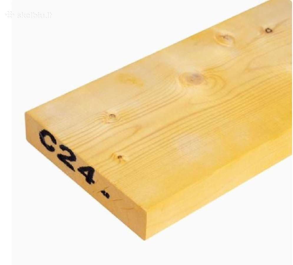 Džiovinta kalibruota C24 klasės mediena - nuotraukos Nr. 6