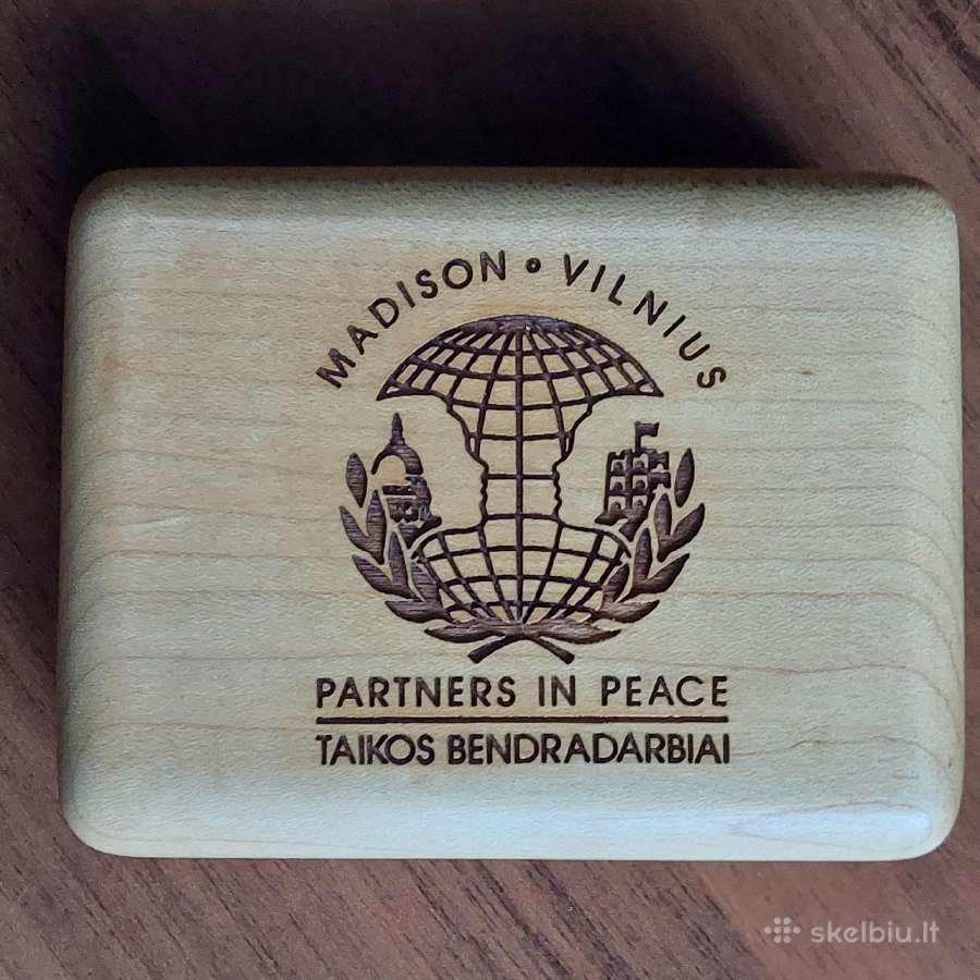 Proginė medinė dėžutė Madison - Vilnius - nuotraukos Nr. 3