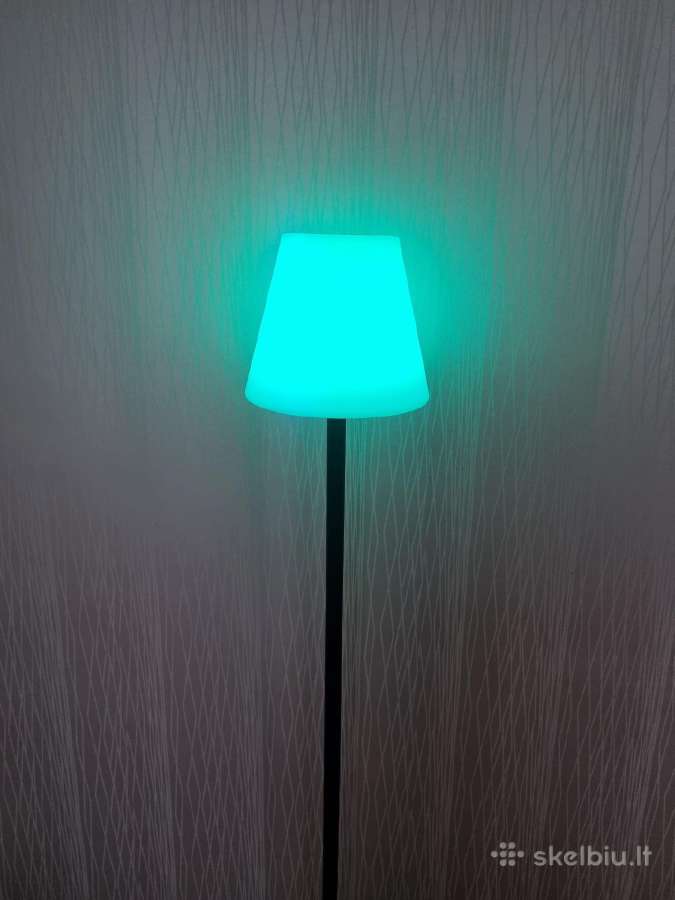 Grindų lempa pakraunama nuo saulės Rgb belaidė - nuotraukos Nr. 9