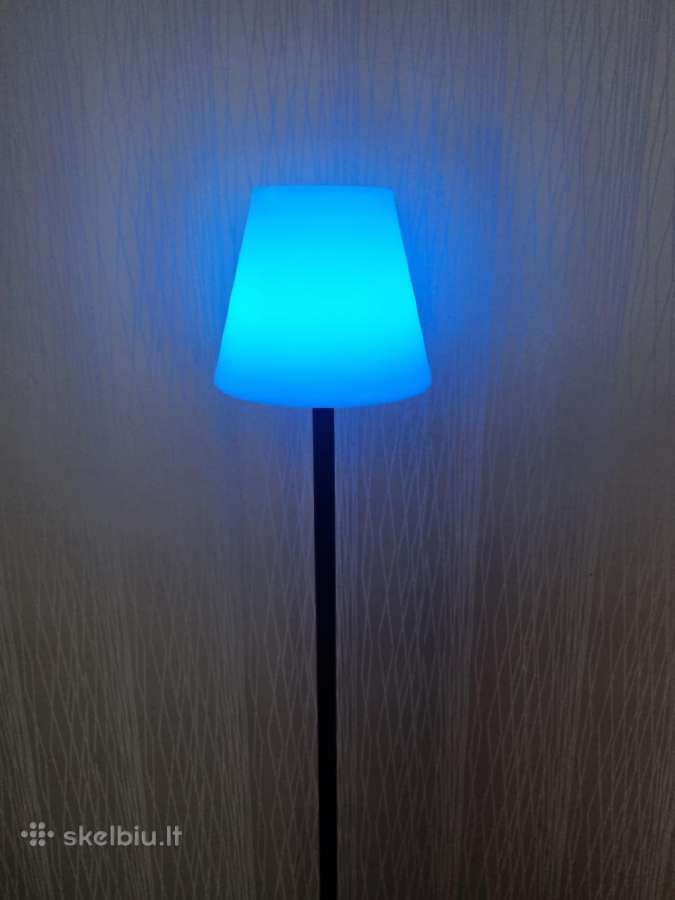 Grindų lempa pakraunama nuo saulės Rgb belaidė - nuotraukos Nr. 12