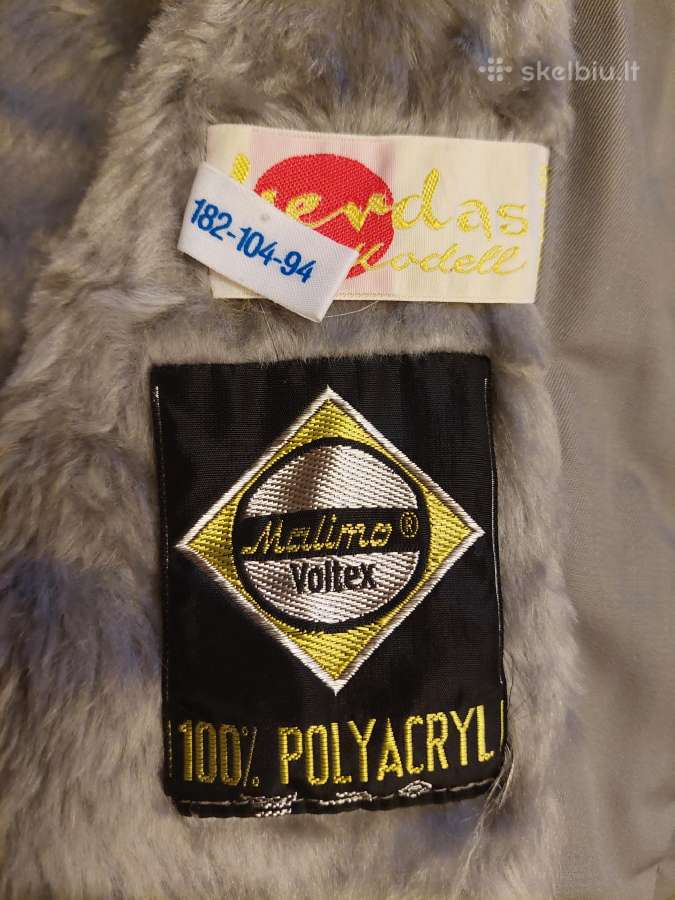 Vyriškas paltas L dydis - nuotraukos Nr. 11