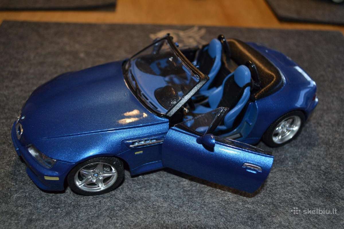 1:18 Burago Bmw M Roadster (1996) Z3 modelis e36 - nuotraukos Nr. 2
