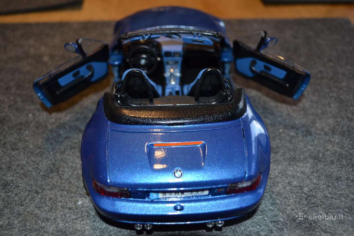 1:18 Burago Bmw M Roadster (1996) Z3 modelis e36 - nuotraukos Nr. 3