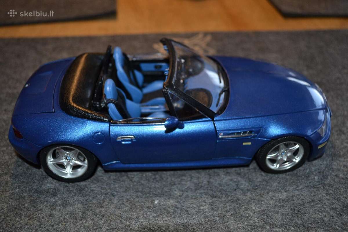 1:18 Burago Bmw M Roadster (1996) Z3 modelis e36 - nuotraukos Nr. 4