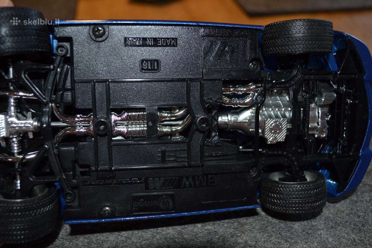 1:18 Burago Bmw M Roadster (1996) Z3 modelis e36 - nuotraukos Nr. 5