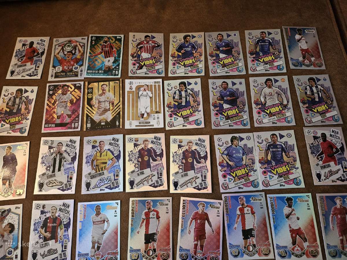 Parduodu Match Attax 24/25 korteles. - nuotraukos Nr. 4