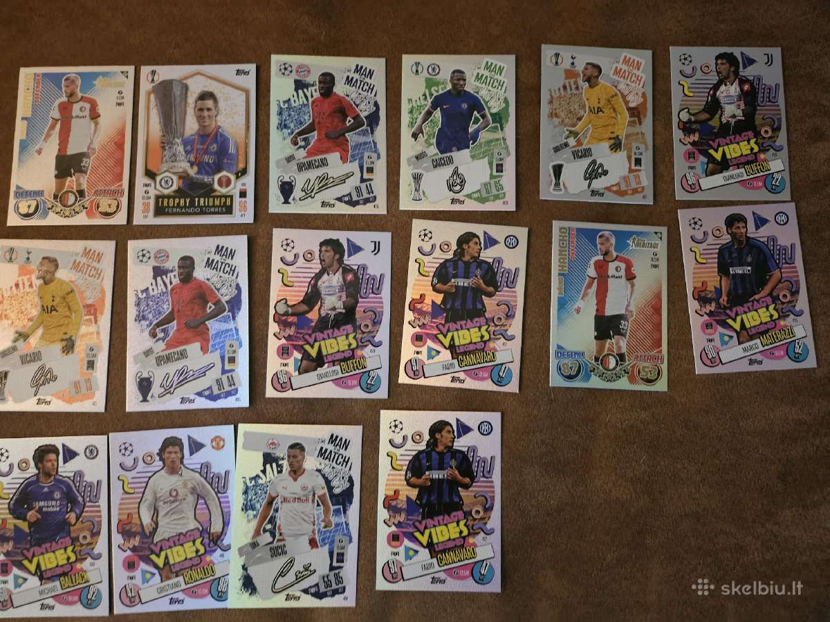 Parduodu Match Attax 24/25 korteles. - nuotraukos Nr. 5