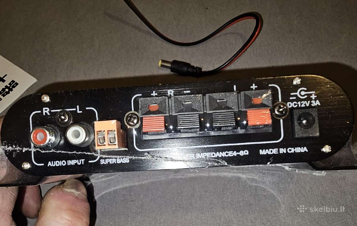 Hi fi audio amplifier st-838 - nuotraukos Nr. 4