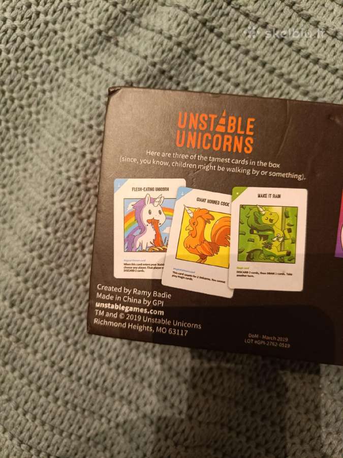 Unstable unicorns nsfw stalo žaidimas - nuotraukos Nr. 2