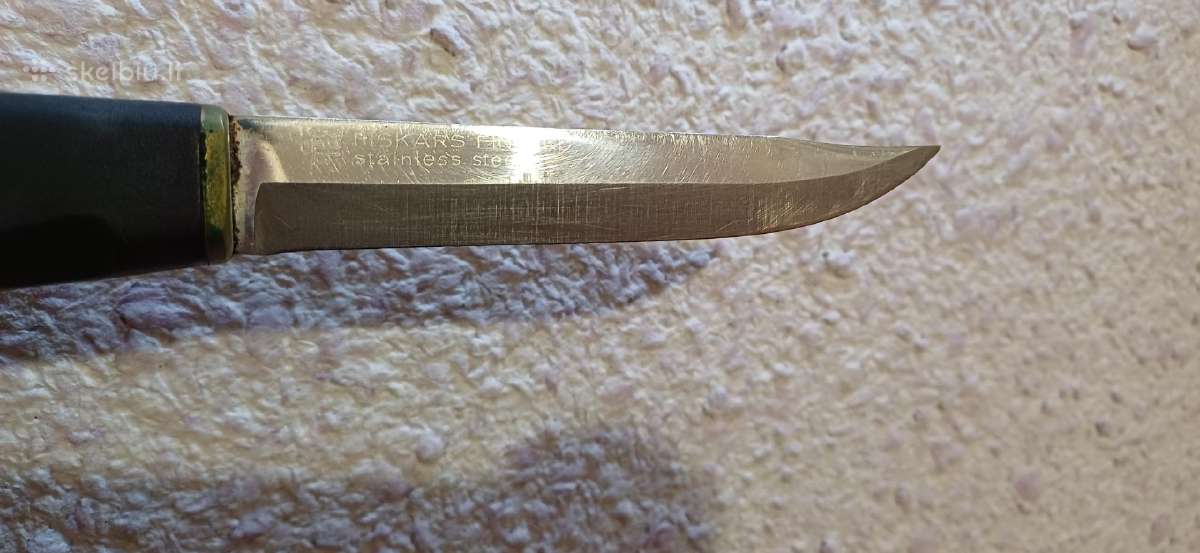 Vintažinis Suomiškas peilis su dėklu. Kaina 60€. - nuotraukos Nr. 3