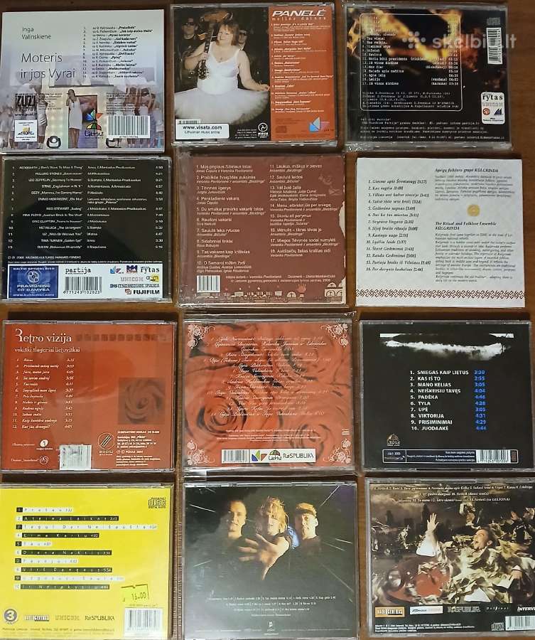 Nauji ir naudoti lietuviški CD - nuotraukos Nr. 16