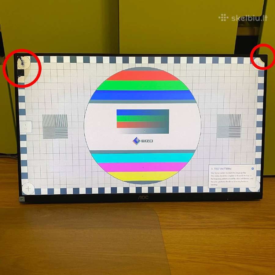 Aoc 24b1xhs Monitorius su defektu