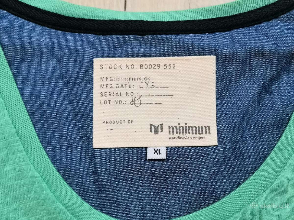 Marškinėliai vyriški minimum harlan tee XL Nauji - nuotraukos Nr. 8