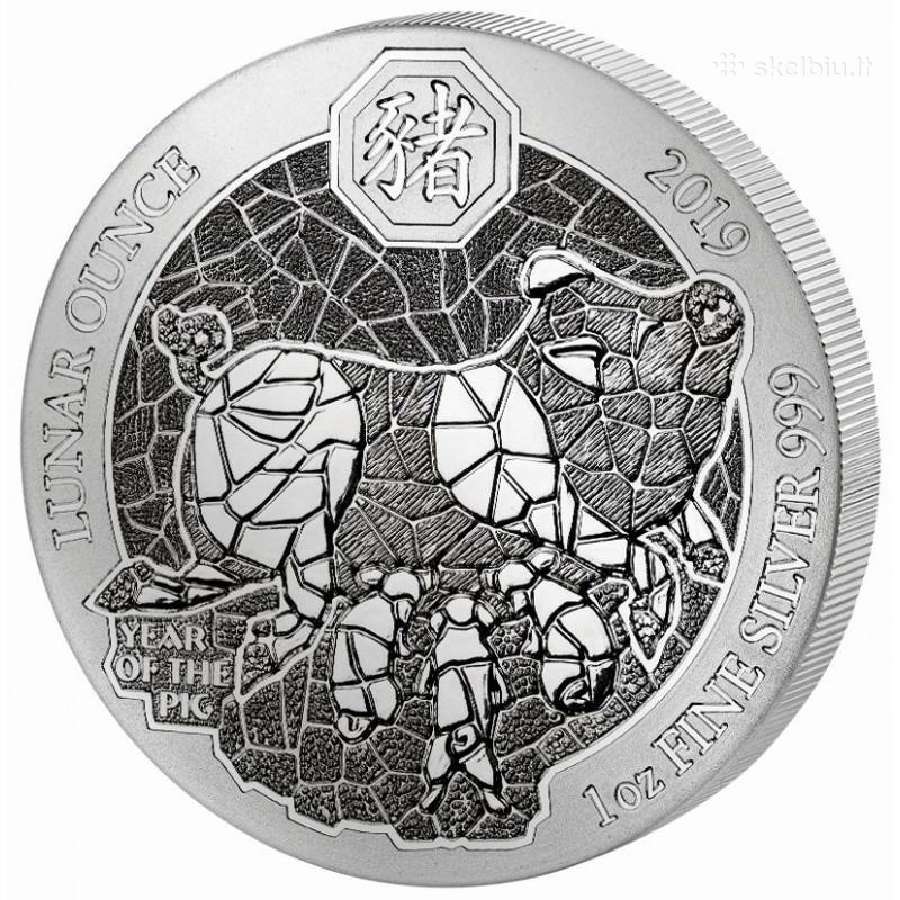 Sidabrinės investicinės kolekcinės monetos - nuotraukos Nr. 7