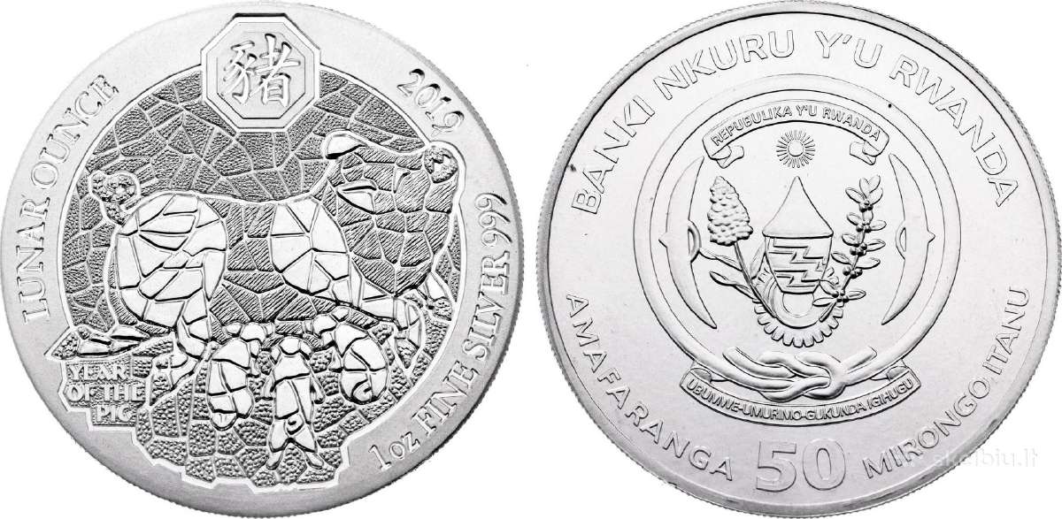 Sidabrinės investicinės kolekcinės monetos - nuotraukos Nr. 20