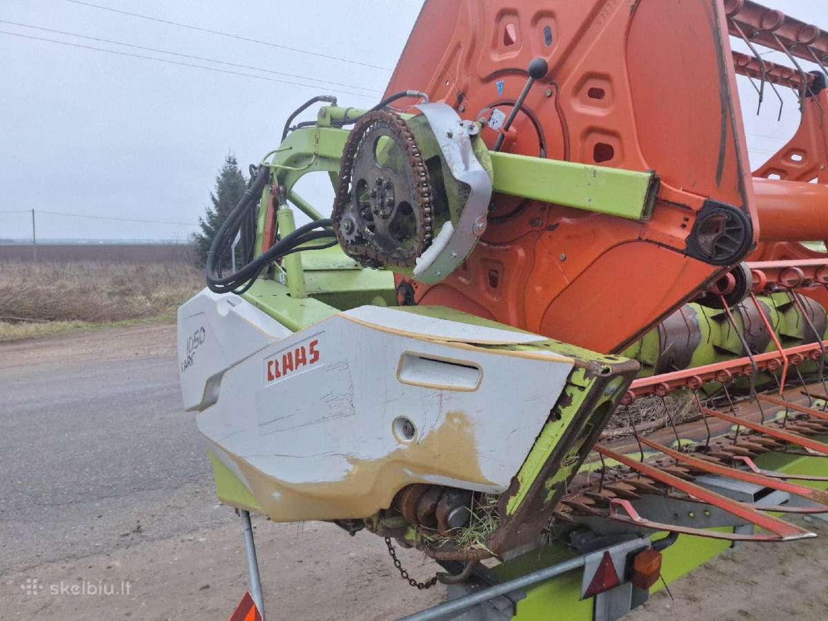 Claas Lexion Vario 1050 kederis ardomas dalimis - nuotraukos Nr. 2