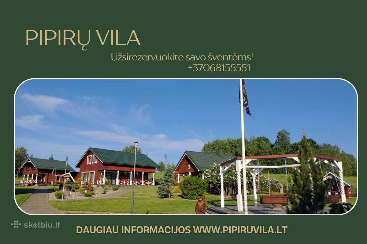 Jūsų poilsis ir šventės "Pipirų viloje" - nuotraukos Nr. 12