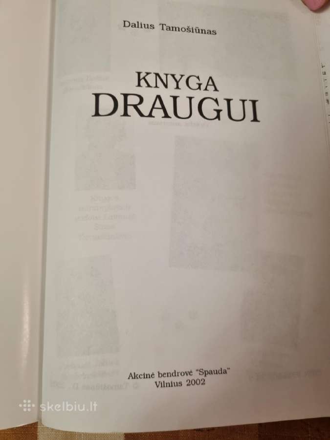 Knyga draugui - nuotraukos Nr. 2