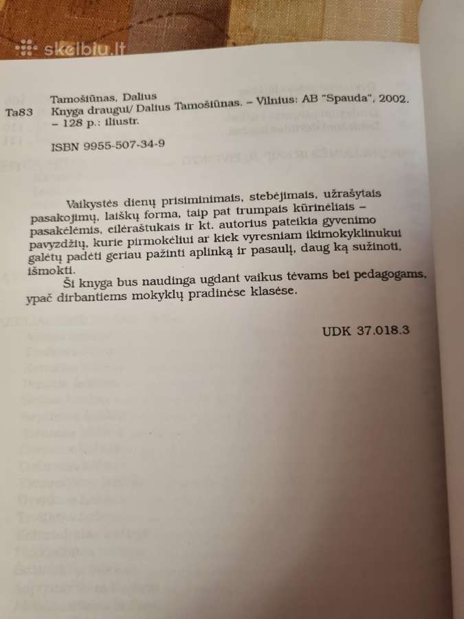Knyga draugui - nuotraukos Nr. 7